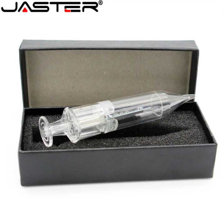 Pen drive U8GB US drive PendJASTER doctor syringe with box flash drive drive 4GB 8GB 16GB 32GB 64GB 12B 2.0 disk memory stick gift