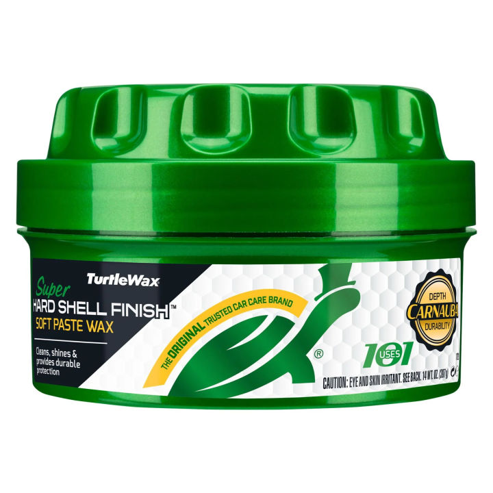 TURTLE WAX - SUPER HARD SHELL FINISH PASTE WAX - 397 GR