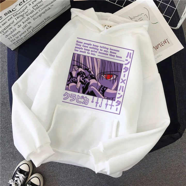 2023 Hunter X Hunter Hisoka Curriculu Hoodies Women's Killua Zoldyck Devil Eye Sweatshirts Unisex Anime HX Hoody Streetwear Tops F