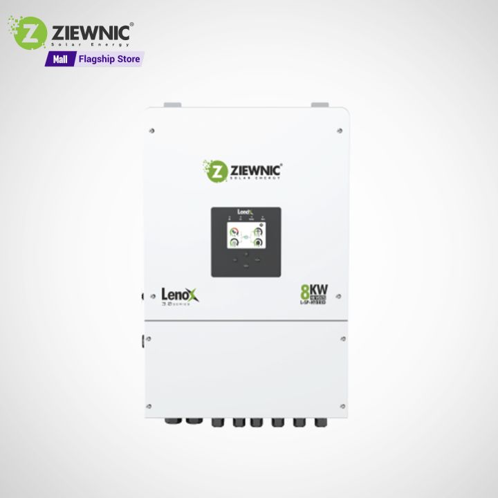 ZIEWNIC Lenox Series 8KW (PV10500) 48V ON & OFF GRID IP65 Water-Proof Design, Resistant to Bad Weather, Enhance Stability