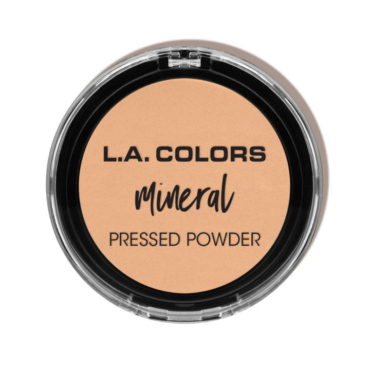 L.A. COLORS MINERAL PRESSED POWDER - CREAMY NATURAL - Beauty by Daraz