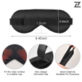 ZEXT Soft Padded 3D Sleep Eye Mask Premium Blindfold Mask with Adjustable Strap. 
