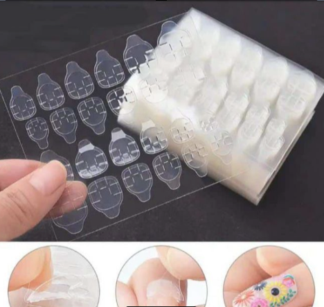 24%20Pcs%20Double-Side%20Nail%20Adhesive%20Tabs%20Nail%20Jelly%20Double-Sided%20Adhesive%20Nail%20Glue%20Stickers%201%20Sheets%20for%20Women%20Professional%20Design%20-%20Image%207