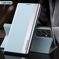 For Samsung Galaxy S21 Ultra 5G Thin Slim Folio Flip Leather Magnetic Closure Case Cover. 