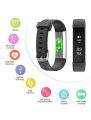Letsfit Fitness Tracker, Slim Activity Tracker with Heart Rate Monitor, Pedometer Watch, Sleep Monitor, Step Counter, Calorie Counter. 