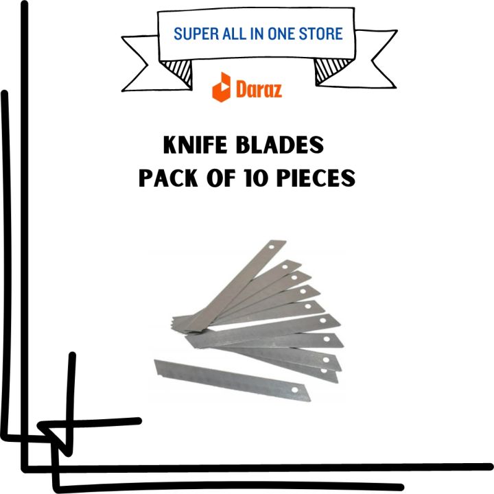 Knife%20Blade%20Sharp%20Blades%20Kitchenware,%20DIY%20Tools,%20Crafting,%20Paper%20Cutting%20Pack%20of%2010%20Pieces%20%7C%20Knife%20Blade%20Sharp%20Blades%20%7C%20Kitchenware%20%7C%20DIY%20Tools%20%7C%20Crafting%20%7C%20Paper%20Cutting%20-%20Pack%20of%2010%20Pieces%20-%20Image%202
