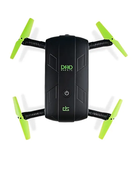 Fpv%20Wifi%20Foldable%20Drone%20Camera%206%20Axis%20Phone%20Controlled%20-%20Black%20-%20Image%203