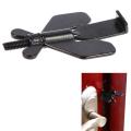 Portable Hotel Door Lock Locks Door Stop Travel Accommodation Door Security Nicle. 