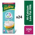 Nesvita low fat milk Calcium plus 200ml pack of 24. 
