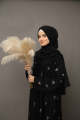 Bow Embroidered Abaya – Elegant & Modest Wear by Blendzii Outleex®. 