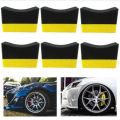 6Pcs Tire Contour Dressing Applicator Pads Gloss Shine Color Polishing Sponge Wax. 