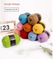 (4ply - 100g) Canon Thick Acrylic Knitting yarn ball- Double Knit Crochet &  Knitting yarn ball - Woolen Crochet Thread ball.. 