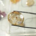 100% Original & Natural CEYLON YELLOW SAPHIRE (PUKHRAJ) Gemstone 14.0 crt Stone For Ring (nag). 