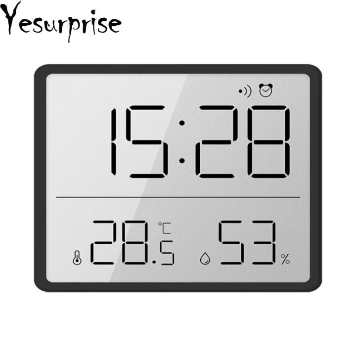 Yesurprise Thermometer Hygrometer With LCD Screen Magnetic Back ...
