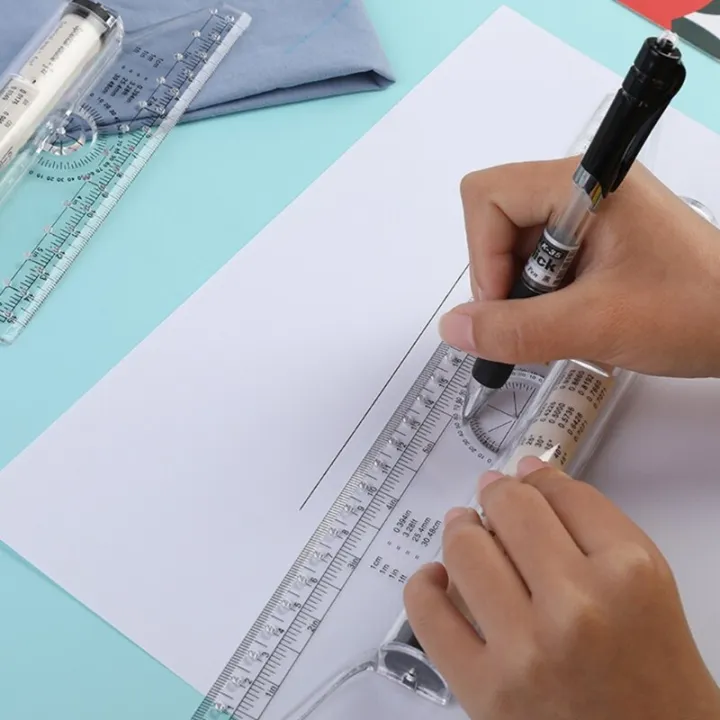Plastic%20Measuring%20Rolling%20Ruler%20Drawing%20Roller%20Ruler%20Parallel%20Ruler%20Multifunctional%20Drawing%20Design%20Ruler%20For%20Drafting%20H8WD%20-%20Image%202