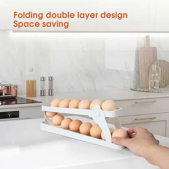 2-Tier%20Egg%20Dispenser%20Egg%20Holder%20for%20Fridge,%20Egg%20Dispenser,%20Automatic%20Rolling%20Egg%20Container,%20Space%20Saving%20Egg%20Tray%20for%20Refrigerator,%20Egg%20Holder,%20Refrigerator,%20Rolldown%20Egg%20Dispenser%20Auto%20Rolling%20Egg%20Holder%20Storage%20Rack%20-%20Image%203