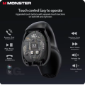 Monster Open Ear 200 Ear-clip Earbuds Sports Wireless Headphones Bluetooth Earphone Running Headsets with Mic Earbook Waterproof. 