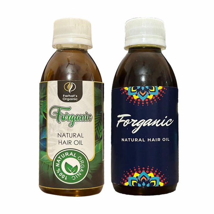 Pack Of 2 Natural Hair Oil Powerful Hair Treatment |  Oil for Anti Hair Fall Anti Dandruff Hair Growth | Anti-Fungal Long Black Hair Onion Oil Garlic Oil  Mustard Oil 100% Natural Oil 125ML