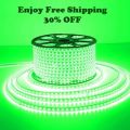 Green Flexible Rope Led Strip Light Water Proof with Adapter - Multiple Sizes LED Rope Light for Indoor and Outdoor Use Long Life Bulb Rope Light. 