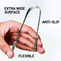 LAPUTA INSTRUMENT Tongue Cleaner Bad Breath Treatment Stainless Steel Metal Tongue Cleaner Scraper Oral.Dental Pick Tools Plaque Tartar Remover Stainless Steel Dental Teeth Whitening Cleaning Oral Care Kit Professional Hygiene Tool Set with Tooth Scraper. 