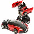 New Arrival One-key Deformation Car Toys Automatic Transform Robot Plastic Model Car Funny Toys For Boys Amazing Gifts Kid Toy. 