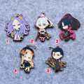 Fate/Grand Order Anime FGO Wu Zetian Tomoe Gozen Kato Danzo Abigail Williams Sherlock Holmes Rubber Strap Keychain. 
