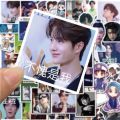 50PC/SET Xiao Zhan Wang Yibo Waterproof Stickers Bo Jun Yi Xiao Fun Hand Account Cute DIY Handmade Material Star Surroundings. 
