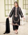 Formal Embroidered Kurti for Women 3 Piece Suit with Dupatta & Trouser - Wedding Dresses for Women. 