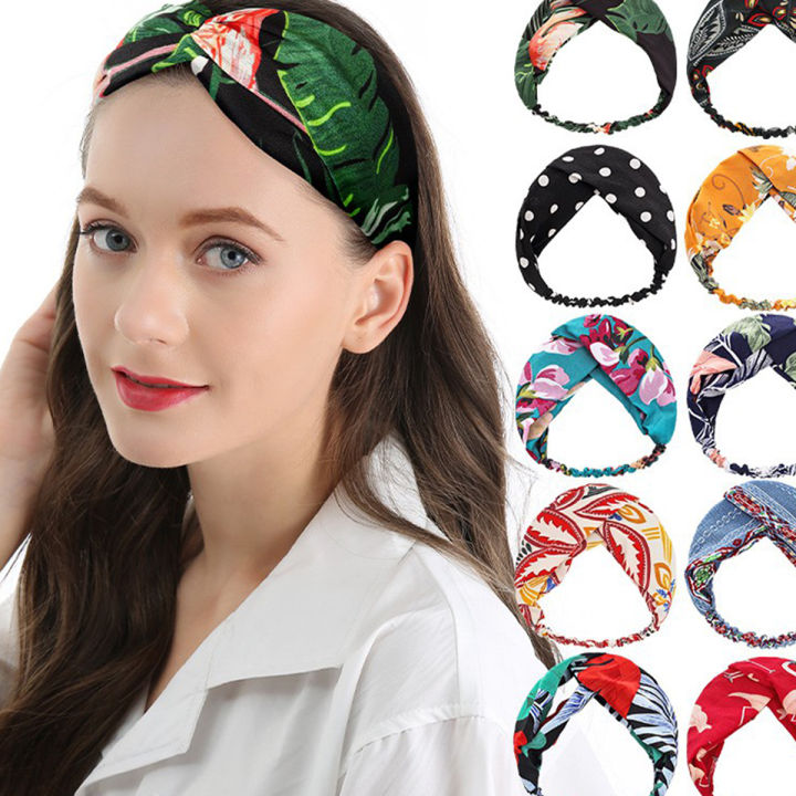 PC Turban Knotted Hair Band Hair Accessories Headband for Girls - Main Image