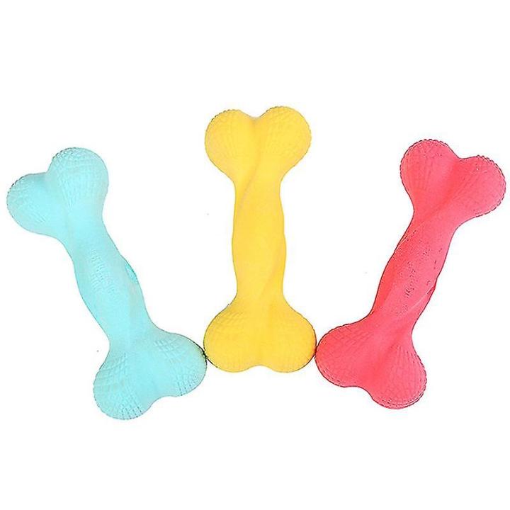 Chewing Bone - Flashing  Dog Toy - Puppy Chew Squeaker Toy For Dog Bone Shape - Sound Toys Interactive Playing Toy For Cats And Dogs