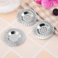 Stainless Steel Kitchen Sink Strainer Sink Filter Food Slag Filter Bath Basin Drain Filter Portable Waste Collector Bathroom Water Strainer. 