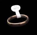 BEAUTIFUL RING FOR BOYS CHALA RING FOR BOYS IMPORTED METAL GOLDEN QWIS-2722-20 QUALITY WEB STORE. 