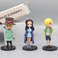 6pcs/set Anime One Piece Action Figure. 