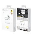 Remax Binaural Stereo Wireless Airpods TWS V3 with Super Sound & High Quality Touch Sensors True Stereo Headphones with Built in Mic 10m Transmission Bluetooth Wireless Earbuds , Case Sport Headset for all Bluetooth Smart devices. 