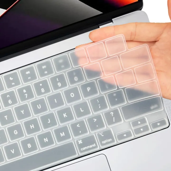 Keyboard%20Cover%20protector%20Keyboard%20Cover%20for%202022%20MacBook%20Air%2013.6%20M2%20Clip%20A2681%20&2021%20MacBook%20Pro%2014%20Inch%20M1%20Pro/Max%20Chip%20Release%20A2442%20&%20Newest%20MacBook%20Pro%2016"%20M1%20Pro%20Chip/Max%20Chip%20Model%20A2485%20Skin%20Protector-%20Laptop%20Keyboard%20Cover%20-%20Image%203