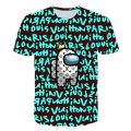 Children Among Us Impostor T Shirt Cartoon Baby Kids Boys Girls Children Cartoon Short Sleeve Summer Clothing Among Us Print Tee. 
