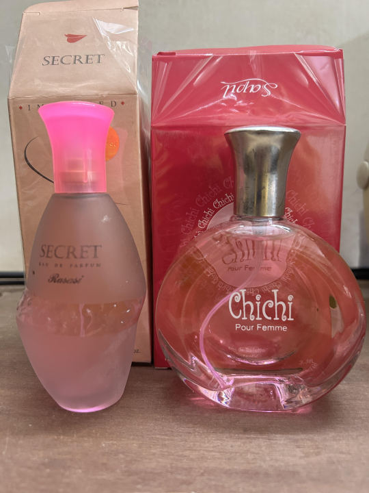 Pack of 2 Deal - Impressions By Chichi Pink with Free Secret Parfum - 100ml + 75ml - Best Gift For Women