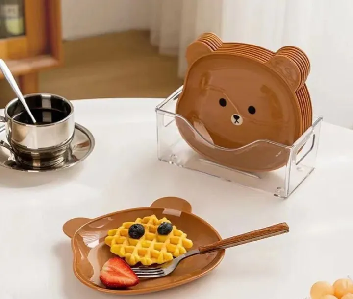 KITCHEN%20ACCESORIES%20Cartoon%20Shape%20Tray,%20Pack%20Of%208%20material%20plastic%20-%20Image%202