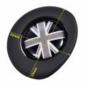 new Black Ignition Start Button Sticker For BMW Mini R53 R55 R56 R57 R58 R60 R61 (Black   Grey UK Flag). 