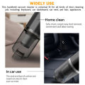 New Style Vacuum Cleaner Powerfull Rechargeable Cordless Handheld Wireless Handy Portable Light Weight Mini Vacuum Mini Blower For Car Sofas Carpet Interior Home & Office Cleaning Tool Strong Suction. 