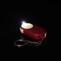 Keychain Magnifier Folding 10X Read Magnifying Glass with Illuminant LED Light LED Handheld Key chain Magnifier Glass. 