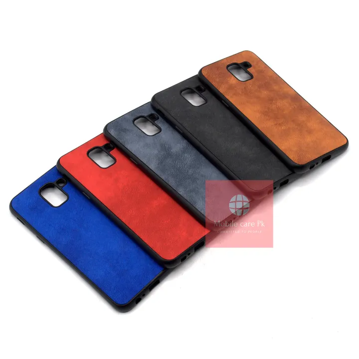 Samsung%20Galaxy%20J6%20Back%20Cover%20Leather%20Type%20Soft%20Galaxy%20J6%20Case%20For%20Boys%20-%20Image%202