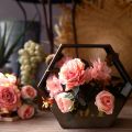 1/3 Bunches 30cm Artificial Hydrangea Roses DIY Indoor Home Decoration Real Touch Decorative Flowers. 