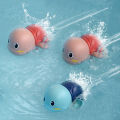 Baby Bath Toys Swimming Toys Little Turtle Baby bath toy Wind Up Swimming Animal Toddler Kids Pool Water Gift Boys Girls Children Shower Toy Swimming Mainan Bayi Mandi. 