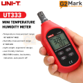 UNI-T UT333 Mini Temperature Humidity Meter Indoor Outdoor Hygrometer Overload Indication Unit Conversion LCD with Backlight. 