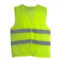 Safety Jacket / Safety Vests - Yellow / Orange Blue / Red Color Reflective Strips High Visibility Traffic Jacket 60 Gms And 120 Gms. 