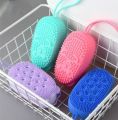 Silicone Body Brush and scrubber, Efficient cleaning with Hole in it. 