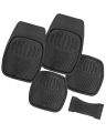 Universal Car Floor Mats - 5 pcs - Black. 
