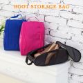 Travel Boot Storage Bag Sports Shoes Organizer High Heels Oxford Cloth Portable Convenent Dual Zipper Washable Waterproof. 