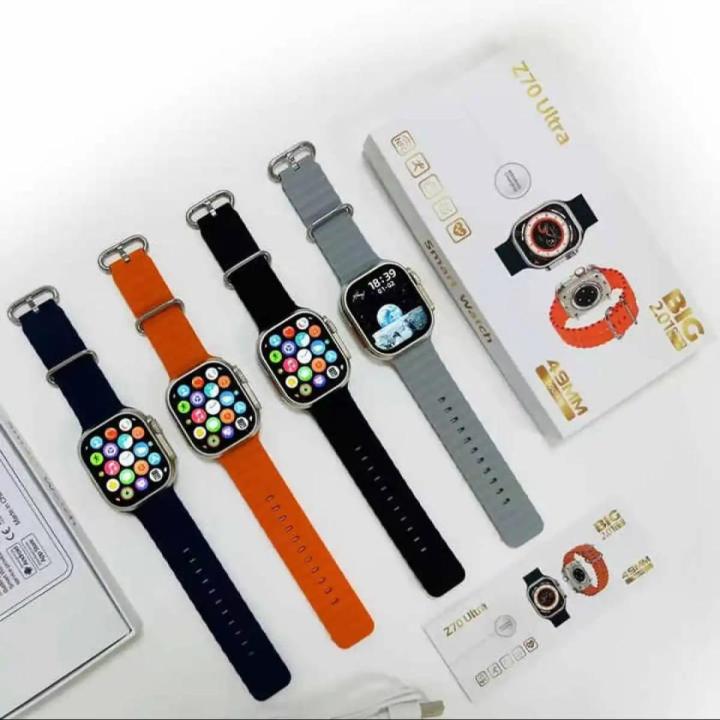 Z70 Ultra 2.01 inch Full Touch Screen Smartwatch Series 8 Wireless Charging Smart Watch